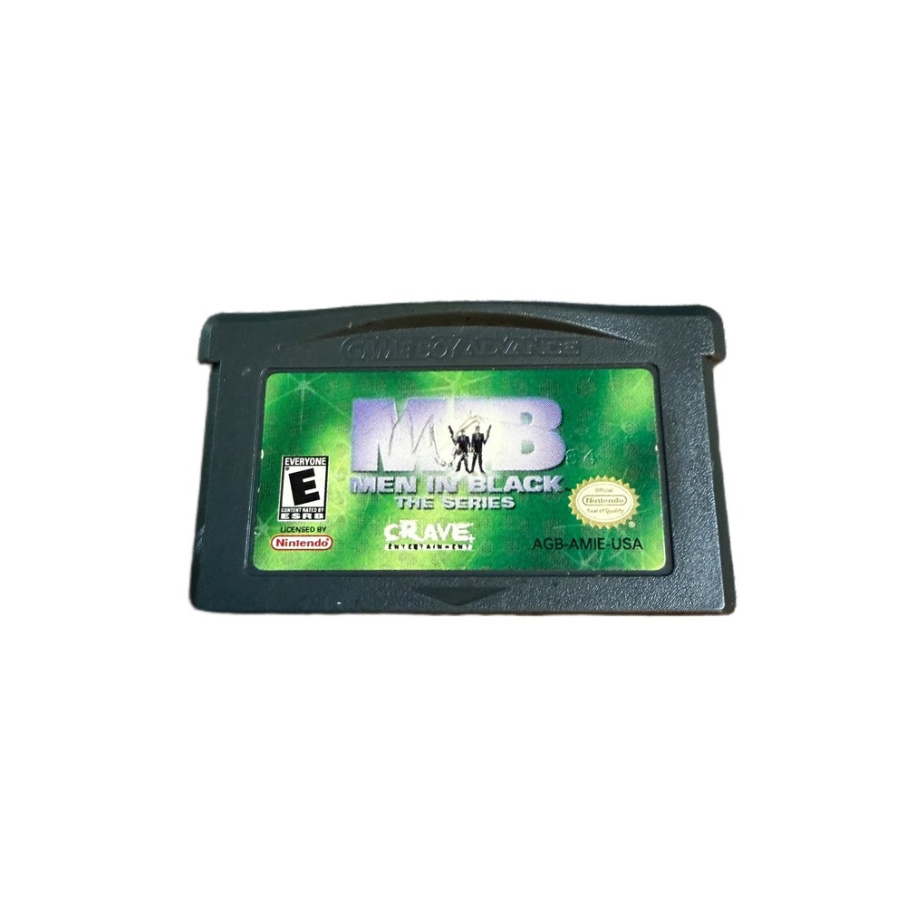 Men In Black The Series Nintendo Game Boy Advance GBA Action Game AGB-AMIE-USA